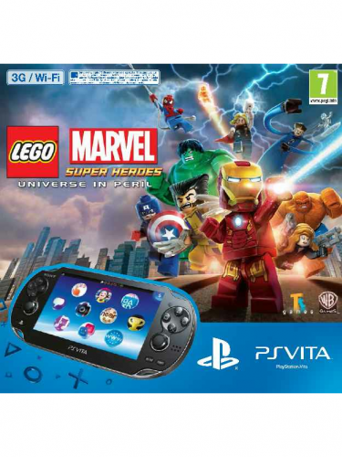 Konzola Playstation Vita (3G + WiFi ) + Lego Marvel Super Heroes (VCH) + 4GB (PSVITA)