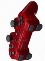Gamepad DualShock 3 Controller (červený - tmavý) (PS3)