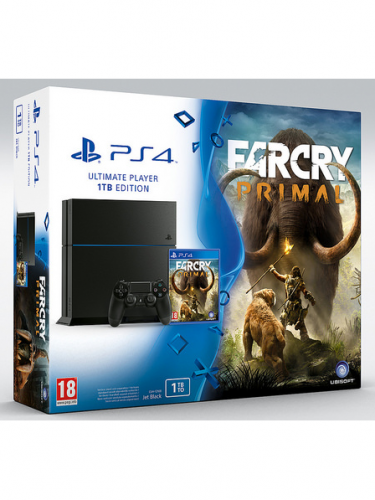 PlayStation 4 (Ultimate Player 1TB Edition) - herná konzola (1000GB) + Far Cry: Primal CZ (PS4)