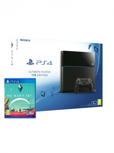 PlayStation 4 (Ultimate Player 1TB Edition) - herná konzola (1000GB) + No Mans Sky (PS4)