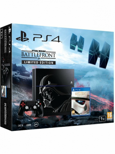 PlayStation 4 (Ultimate Player 1TB Edition) - herná konzola (1000GB) + Star Wars: Battlefront (Limited Edition) (PS4)