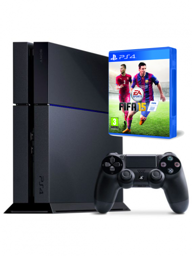 PlayStation 4 - herná konzola (500GB) + FIFA 15 (PS4)