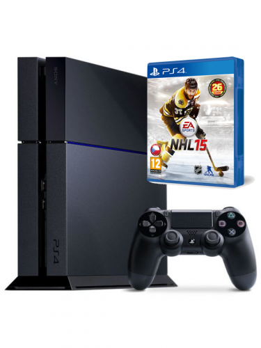PlayStation 4 - herná konzola (500GB) + NHL 15 (PS4)