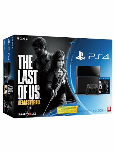 PlayStation 4 - herná konzola (500GB) + The Last of Us CZ (Remastered) (PS4)