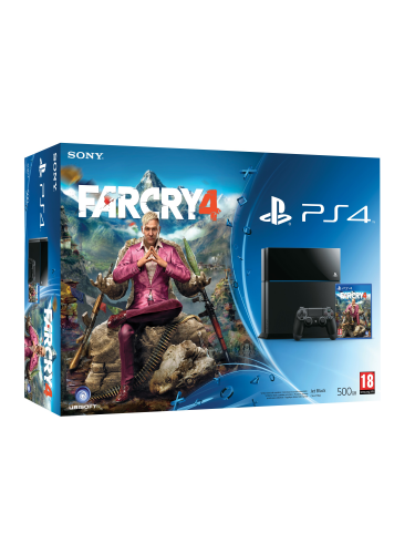 PlayStation 4 - herná konzola (500GB) + Far Cry 4 (PS4)