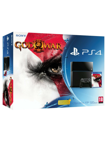 PlayStation 4 - herná konzola (500GB) + God of War III (Remastered) (PS4)