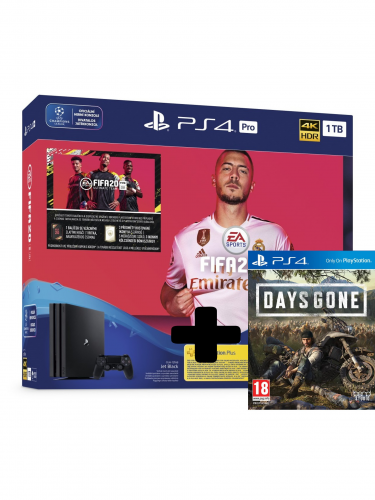 Konzola PlayStation 4 Pro 1TB + FIFA 20 + Days Gone (PS4)