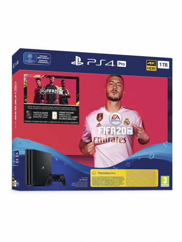 Konzola PlayStation 4 Pro 1TB + FIFA 20 (PS4)