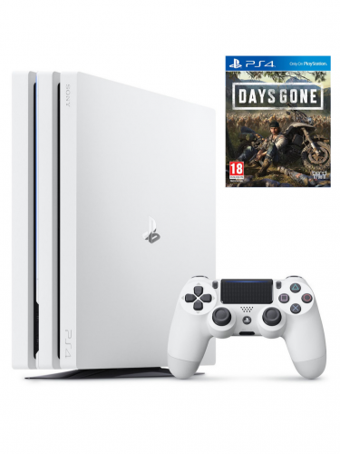 Konzola PlayStation 4 Pro 1TB - Glacier White + Days Gone (PS4)