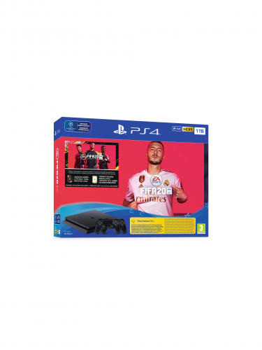 Konzola PlayStation 4 Slim 1TB + FIFA 20 + 2x ovládač (PS4)