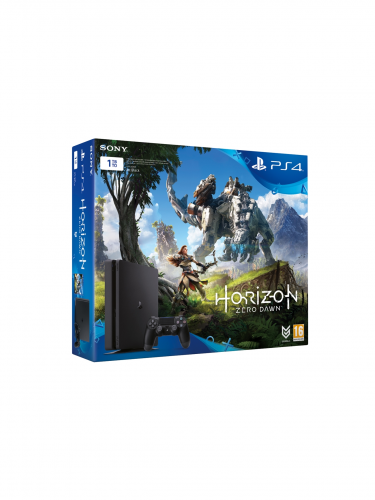 PlayStation 4 Slim - herná konzola (1TB) + Horizon: Zero Dawn (PS4)