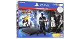 Konzola PlayStation 4 Slim 1TB + Uncharted 4, The Last of Us, Ratchet & Clank
