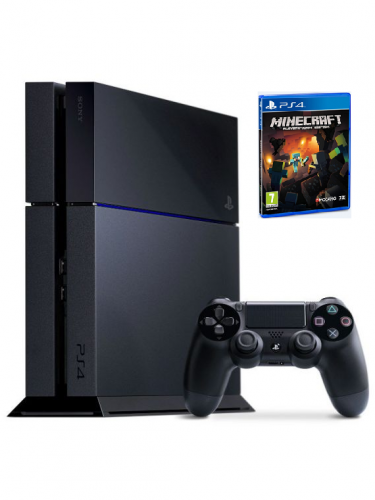 PlayStation 4 - herná konzola (500GB) + Minecraft (PS3)