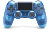 Gamepad DualShock 4 Controller - priehľadný modrý V2 - PlayStation