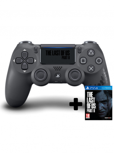 DualShock 4 ovládač - The Last of Us Part II Limited Edition + The Last of Us Part II (PS4)