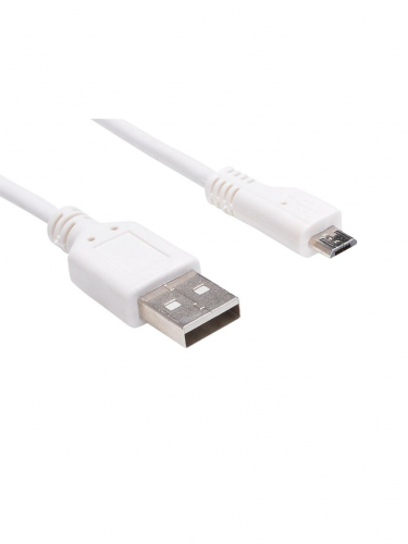 Kabel USB / MicroUSB 3m (bílý) (PC)