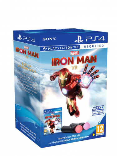Marvels Iron Man VR + PlayStation Move Twin Pack (PS4)