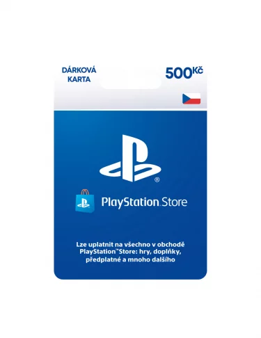 PLAYSTATION STORE – Darčeková karta 500 Kč (PS5)
