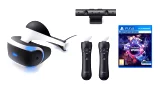 PlayStation VR v2 + kamera v2 + Move ovládače + VR Worlds