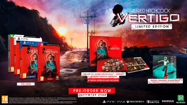 Alfred Hitchcock: Vertigo - Limited Edition (PS4)