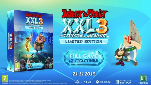 Asterix and Obelix XXL 3: The Crystal Menhir - Limited Edition (PS4)
