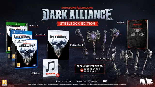 Dungeons & Dragons: Dark Alliance - Steelbook Edition (PS4)