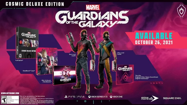 Marvel's Guardians of the Galaxy - Cosmic Deluxe Edition (PS4)