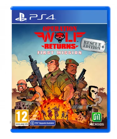Operation Wolf Returns: First Mission - Rescue Edition (PS4)