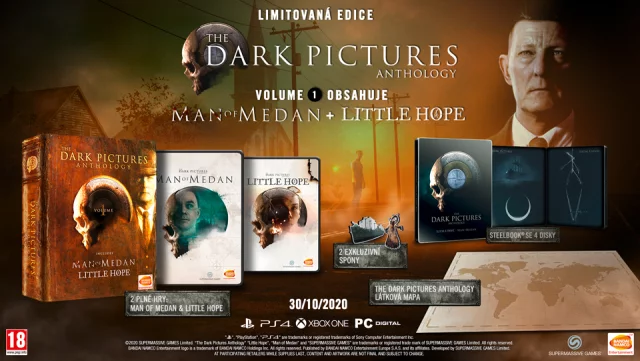 The Dark Pictures Anthology: Volume 1 (Man of Medan & Little Hope) - Limited Edition (PS4)