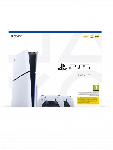 Konzola PlayStation 5 (Slim) 1 TB - Biela + 2x DualSense biely (PS5)