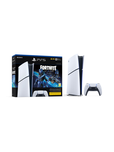 Konzola PlayStation 5 (Slim) 1 TB - Biela (Digital Edition) - Fortnite Cobalt Star Bundle (PS5)