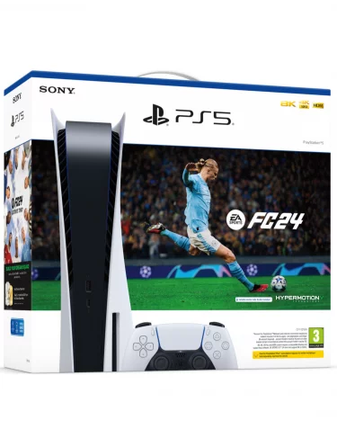 Konzola PlayStation 5 825 GB - Biela + EA Sports FC 24 (PS5)