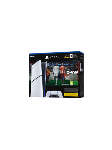 Konzola PlayStation 5 825 GB - Biela (Digital Edition) + EA SPORTS FC 26 (PS5)