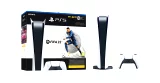 Konzola PlayStation 5 825 GB - Biela (Digital Edition) + FIFA 23 + ovládač podľa výberu
