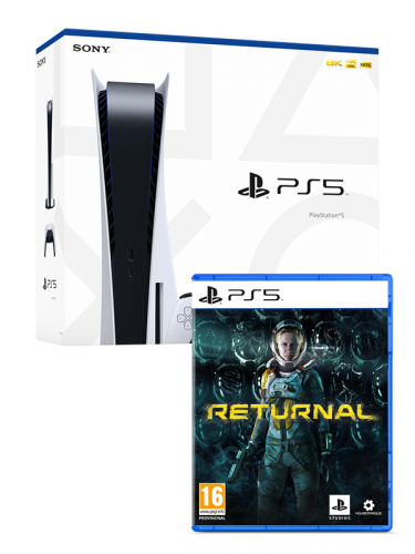 Konzola PlayStation 5 825 GB - Biela + Returnal (PS5)