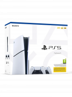Konzola PlayStation 5 (Slim) 1 TB - Biela + 2x DualSense