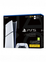 Konzola PlayStation 5 Slim 825 GB - Biela (Digital Edition)