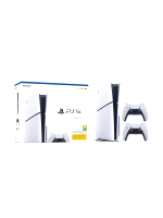 Výhodný set konzoly PlayStation 5 (Slim) 1 TB - Biela + 2x DualSense biely