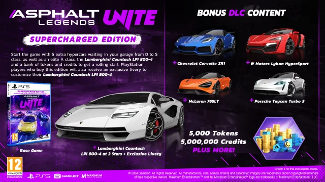 Asphalt Legends Unite - Supercharged Edition dupl (PS5)