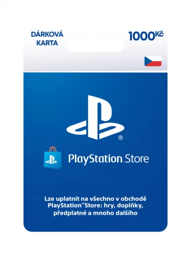 PLAYSTATION STORE – Darčeková karta 1000 Kč