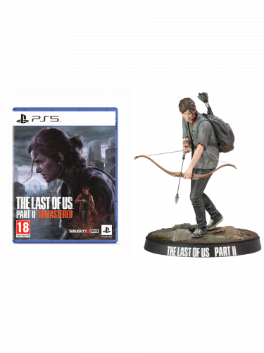 Výhodný set The Last of Us Part II Remastered + figúrka Ellie With Bow (PS5)