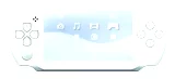Konzola Sony PSP-E1004 (biely Crash Pack) + 3 hry