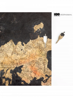 Puzzle Game of Thrones - Westeros map (drevené)