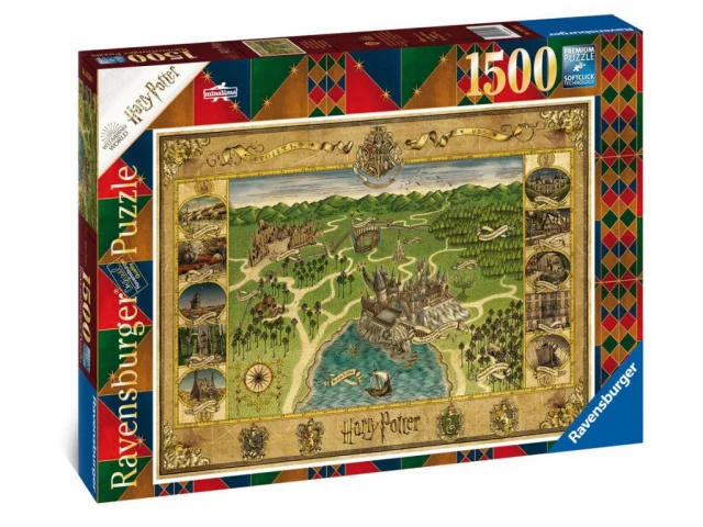Puzzle Harry Potter - Mapa