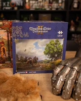 Výhodný set puzzle Kingdom Come: Deliverance II - Trosky Fanart + Cesta na Trosky + Keyart - Puzzle