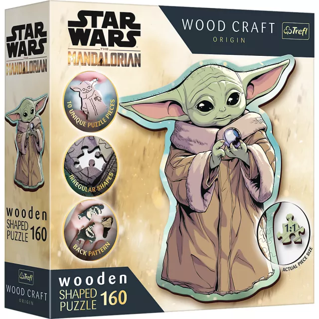 Puzzle Star Wars - The Maldalorian (drevené) - The Mandalorian