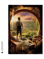 Puzzle The Hobbit - At the Door of Adventure (drevené)