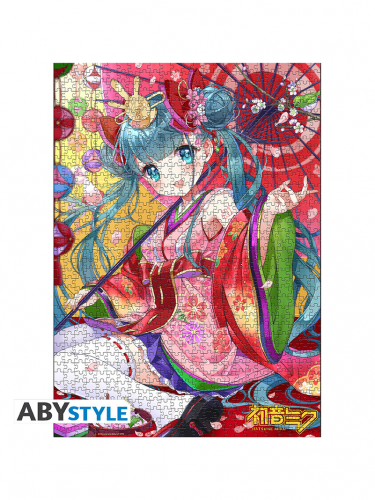 Puzzle Vocaloid - Hatsune Miku (Sakura Kimono)
