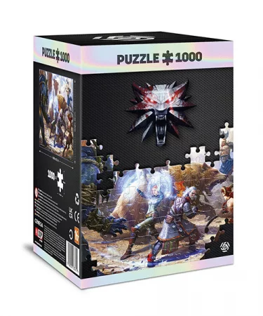 Puzzle Zaklínač - Geralt & Triss in Battle (Good Loot)
