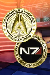 Replika Mass Effect - N7 Premium Box (medaila, minca, nášivka)